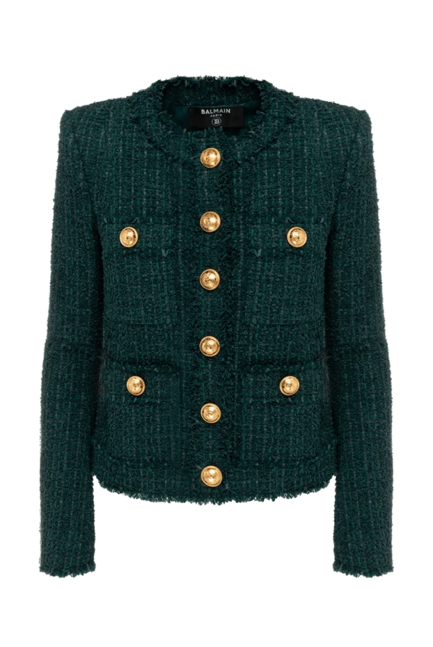 Balmain woman green jacket for women buy with prices and photos 176054 - photo 1
