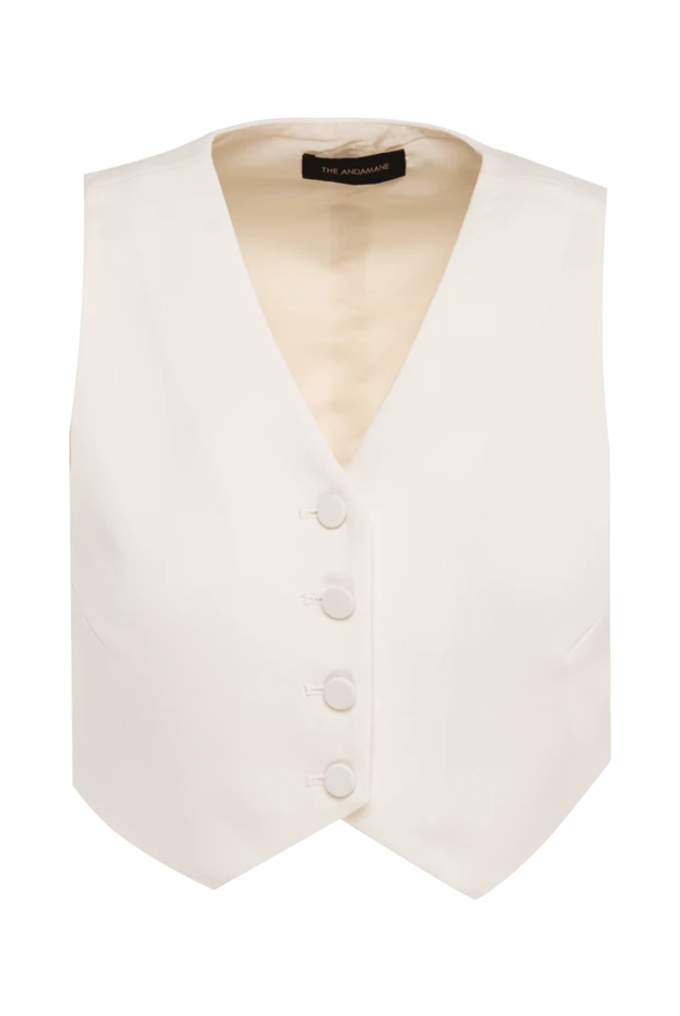 The Andamane woman women's white suit vest buy with prices and photos 176069 - photo 1
