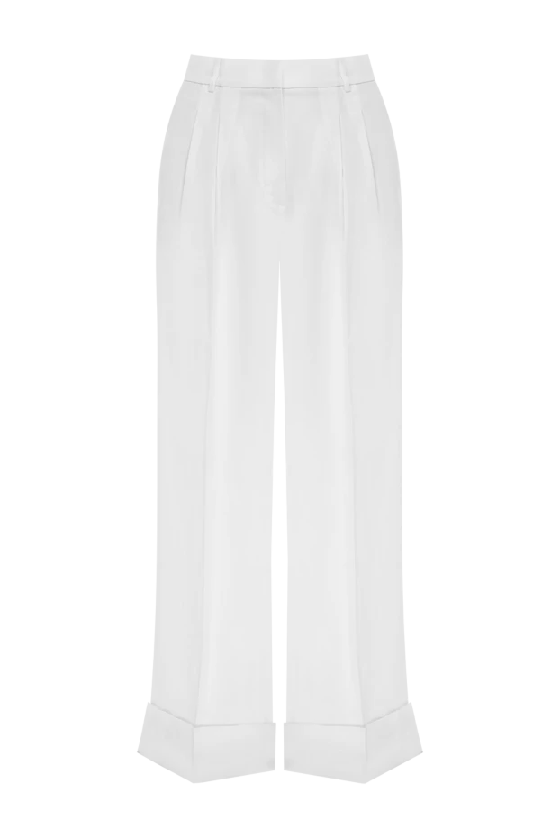 The Andamane женские брюки из полиэстера белые женские купить с ценами и фото 176078 - фото 1