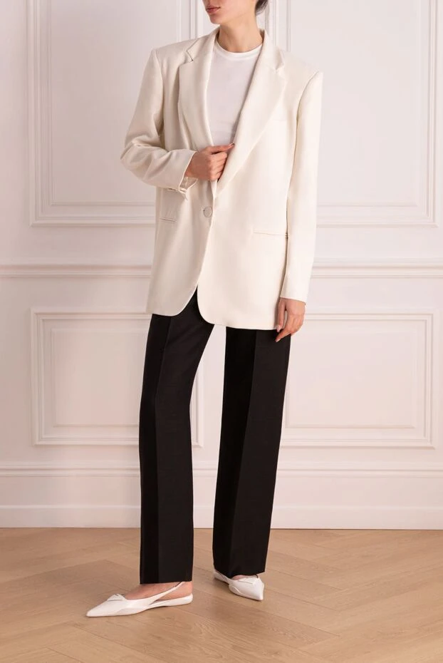 The Andamane woman white polyester jacket for women buy with prices and photos 176079 - photo 2