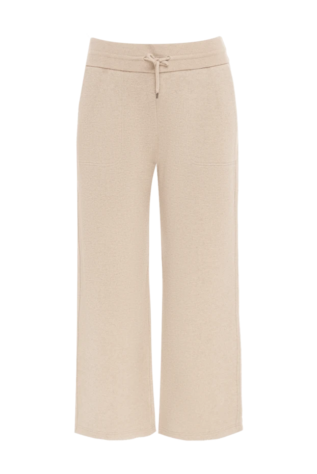 Loro Piana woman beige cashmere trousers for women 176083 - photo 1