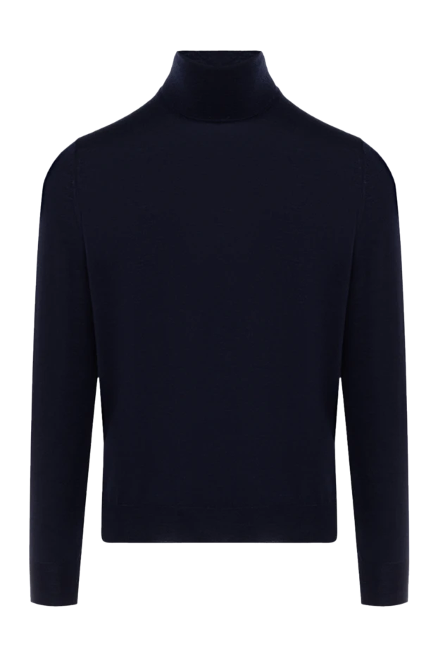Brunello Cucinelli cashmere and wool golf for men black 176128 - photo 1