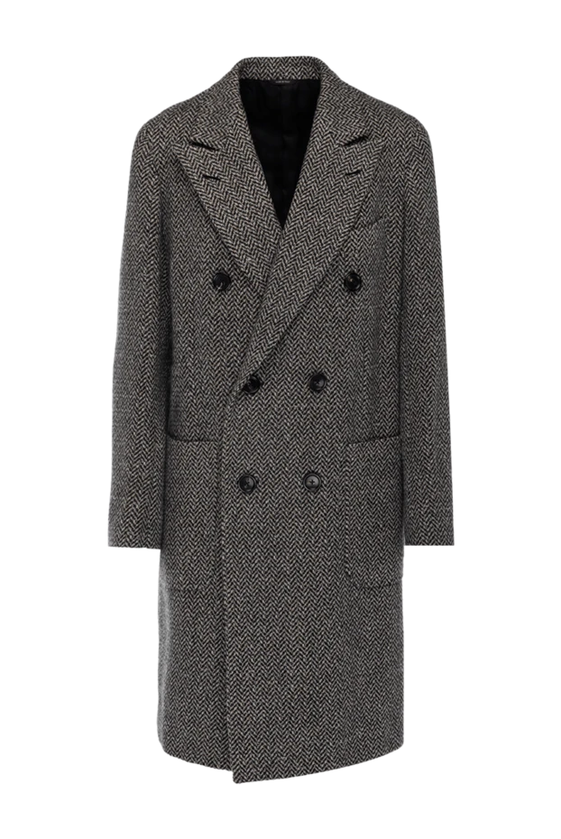 Loro Piana женские пальто из льна и кашемира серое женское купить с ценами и фото 176139 - фото 1