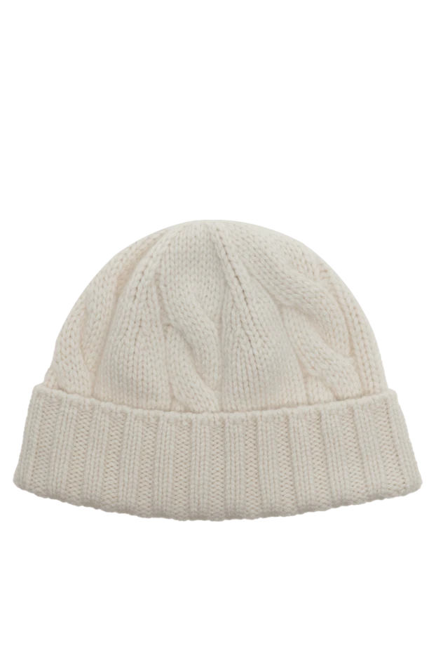 Loro Piana woman white cashmere hat for women buy with prices and photos 176142 - photo 1