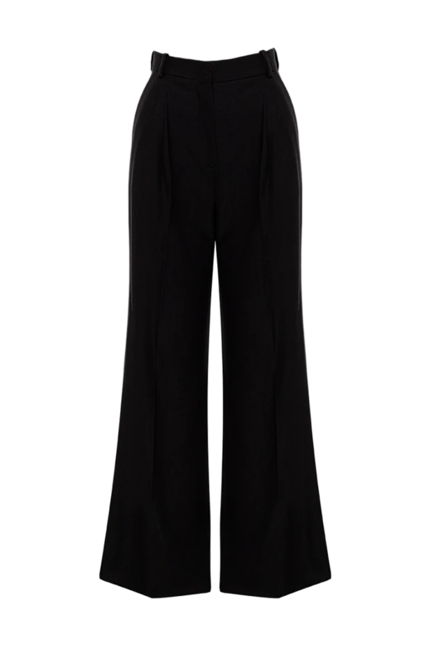 Loro Piana женские брюки из кашемира черные женские купить с ценами и фото 176164 - фото 1