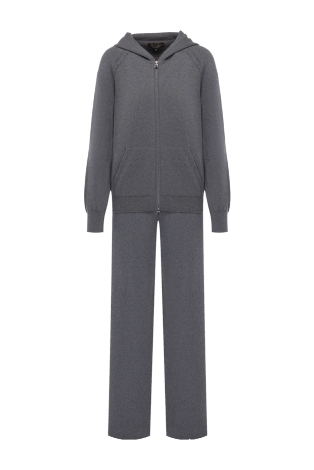 Loro Piana жіночі прогулянковий костюм з кашеміру сірий жіночий купити фото з цінами 176174 - фото 1
