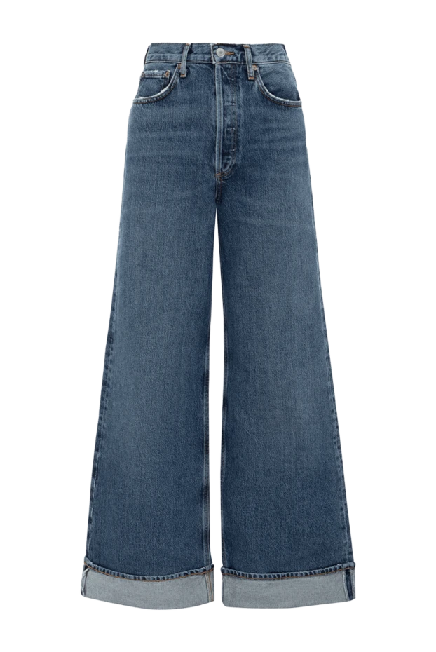 Citizens of Humanity woman blue cotton jeans for women 176190 - photo 1