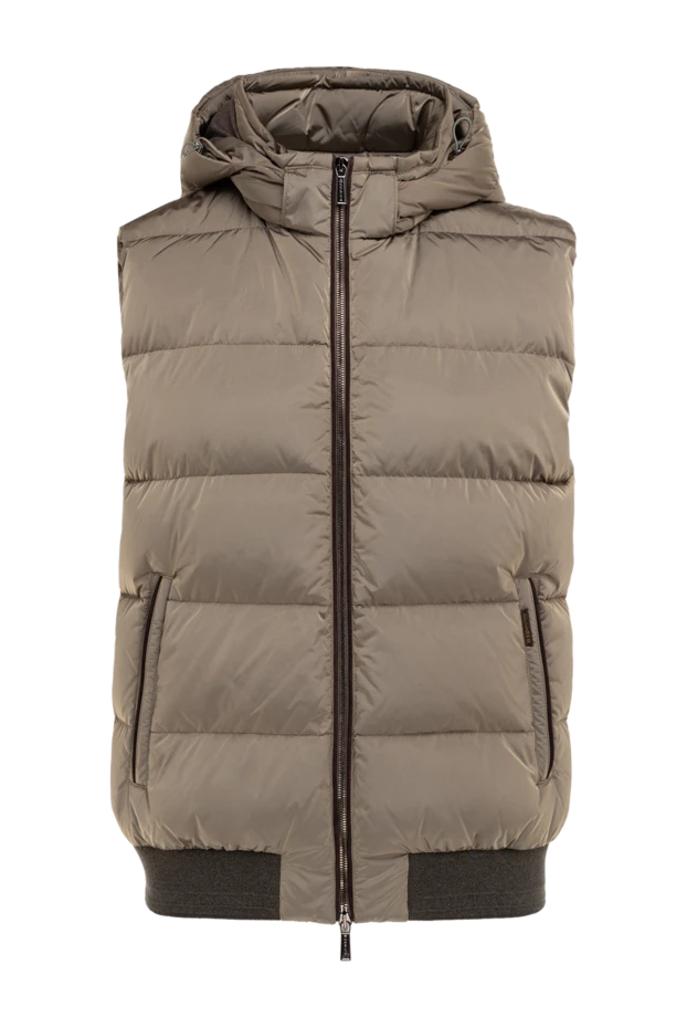 Moorer man beige polyamide vest for men buy with prices and photos 176237 - photo 1