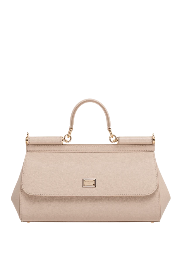 Dolce & Gabbana woman women's leather bag, beige 176248 - photo 1