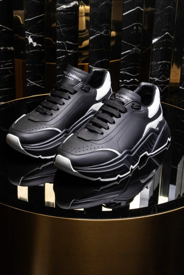 Dolce & Gabbana women's black daymaster sneakers 176255 - photo 2