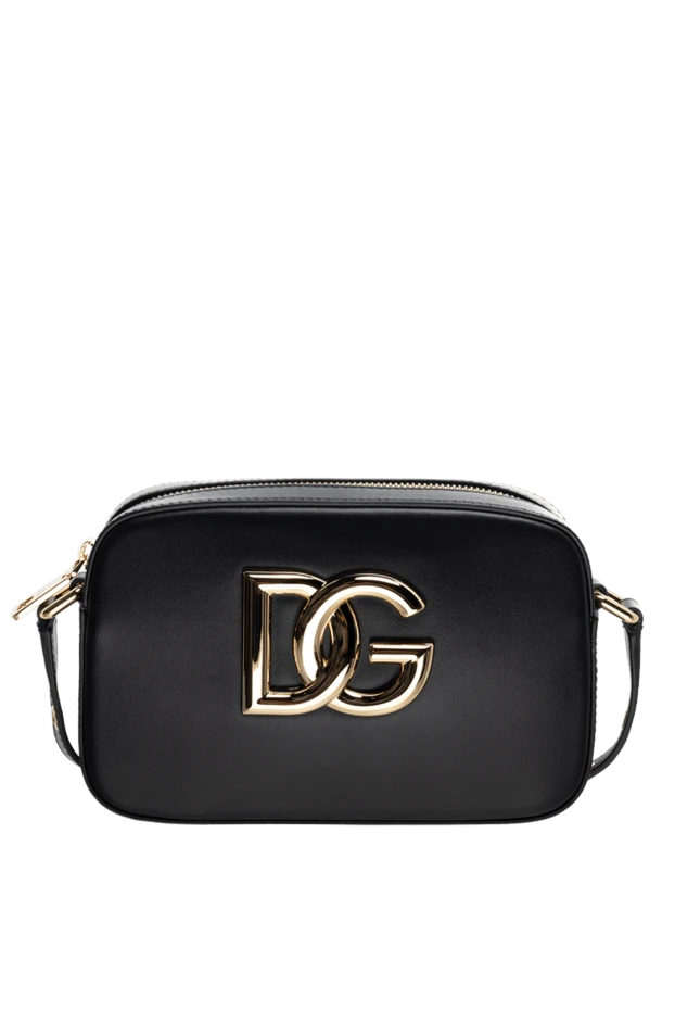 Dolce & Gabbana женские сумка из телячьей кожи женская черная купить с ценами и фото 176274 - фото 1
