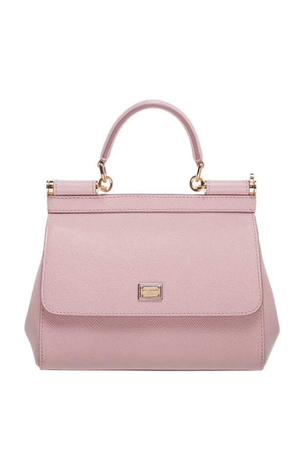 Dolce & Gabbana woman women's pink calfskin bag buy with prices and photos 176286 - photo 1