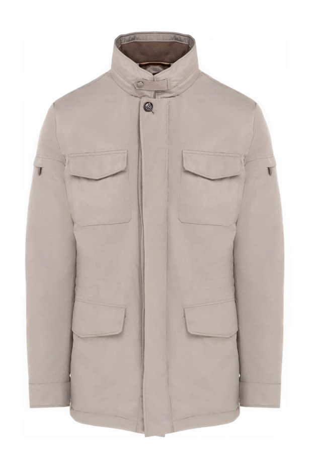 Moorer мужские куртка из полиэстера серая мужская купить с ценами и фото 176300 - фото 1