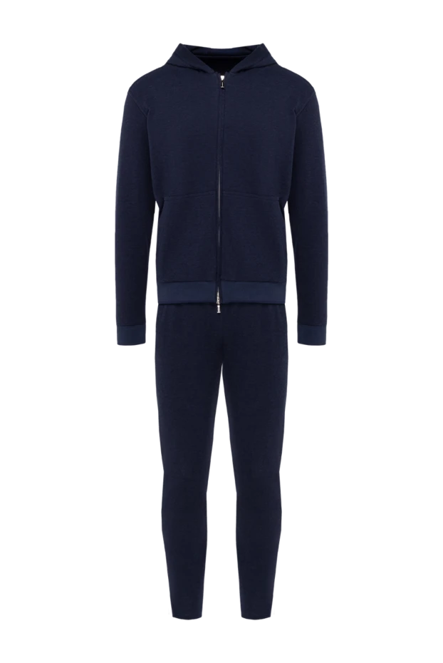 Roger Pinault man men's blue walking suit made of cotton buy with prices and photos 176307 - photo 1