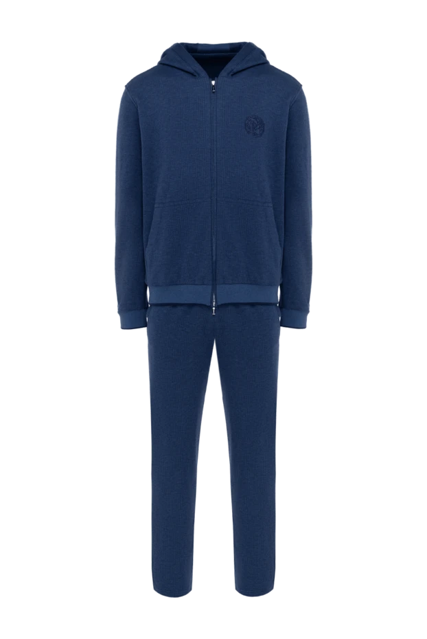 Roger Pinault man men's blue cotton walking suit 176309 - photo 1