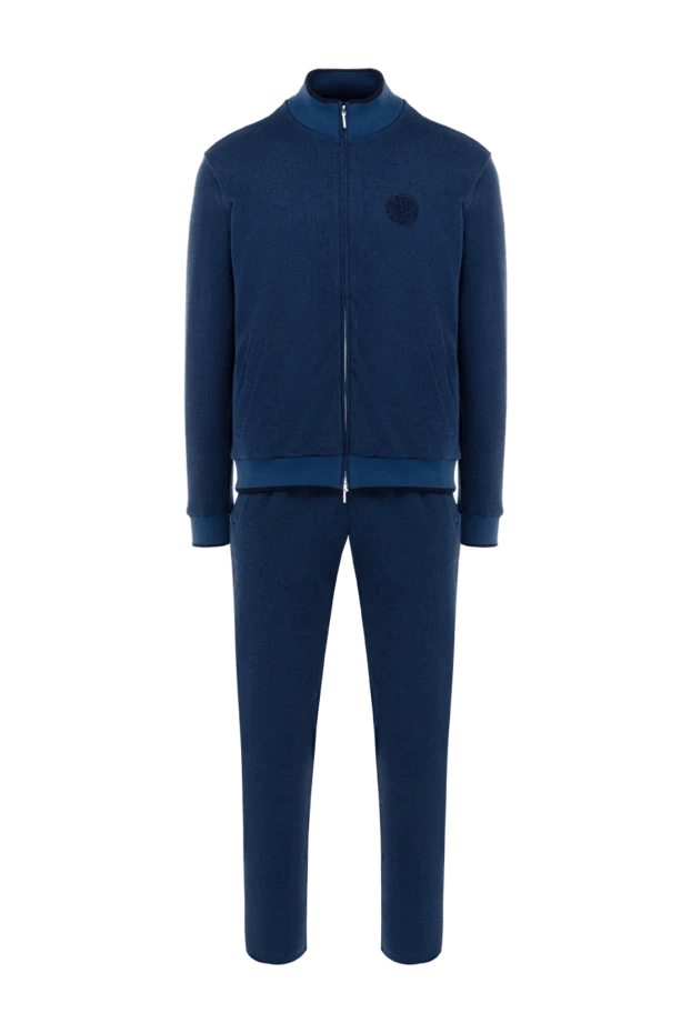 Roger Pinault man men's blue cotton walking suit buy with prices and photos 176317 - photo 1