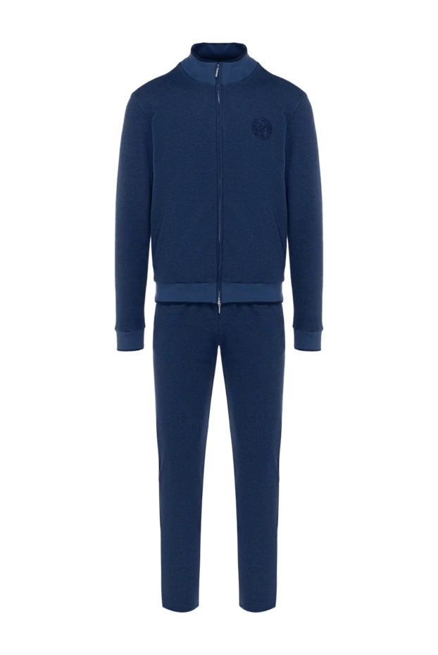 Roger Pinault man men's blue cotton walking suit 176319 - photo 1