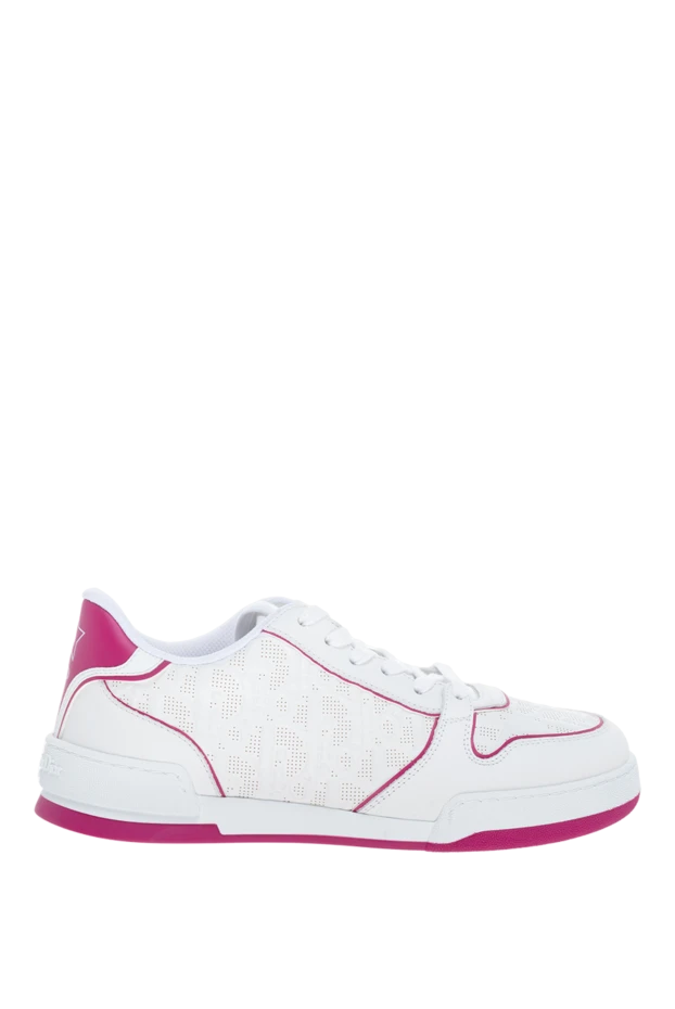 Dior woman white leather and cotton sneakers for women buy with prices and photos 176328 - photo 1