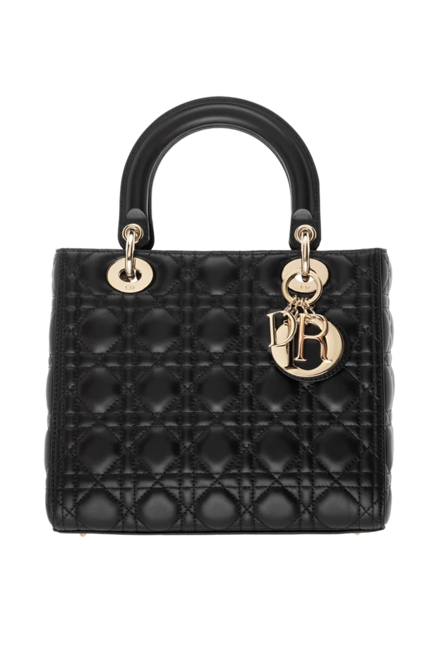 Dior жіночі сумка зі шкіри жіноча чорна купити фото з цінами 176338 - фото 1
