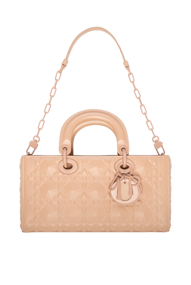 Dior жіночі сумка зі шкіри жіноча бежева купити фото з цінами 176339 - фото 1