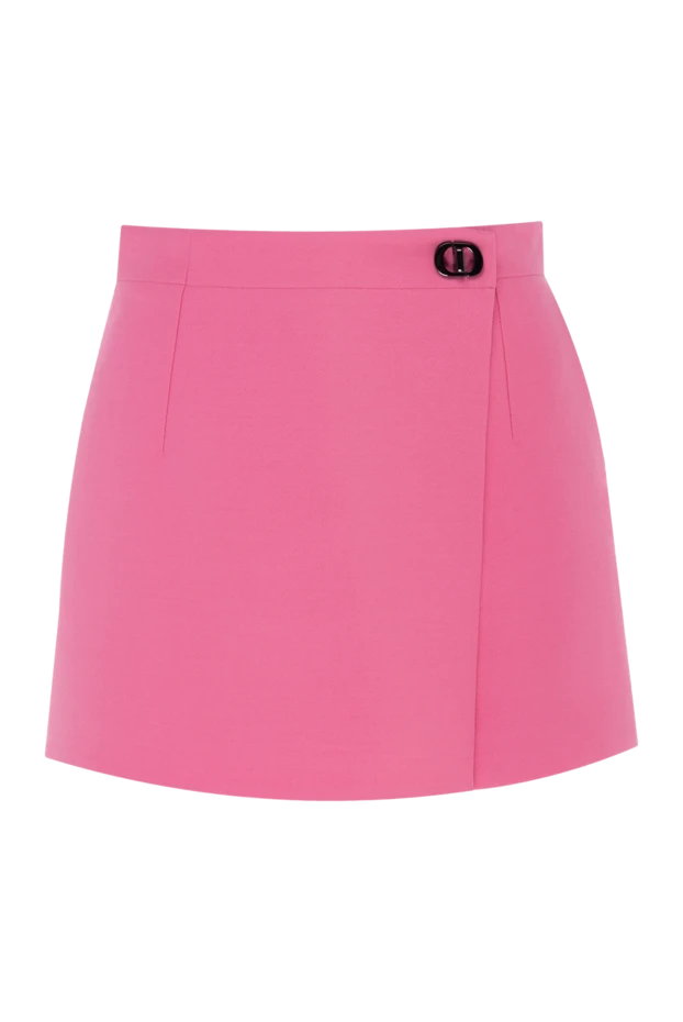 Dior woman women's wool and silk shorts pink buy with prices and photos 176344 - photo 1