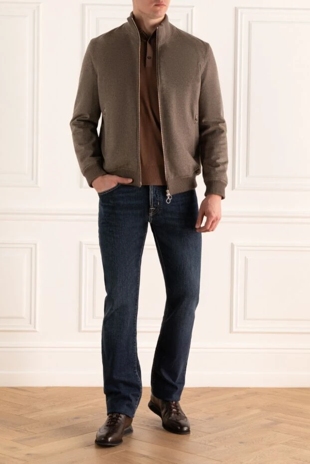 Seraphin man beige cashmere jacket for men buy with prices and photos 176364 - photo 2
