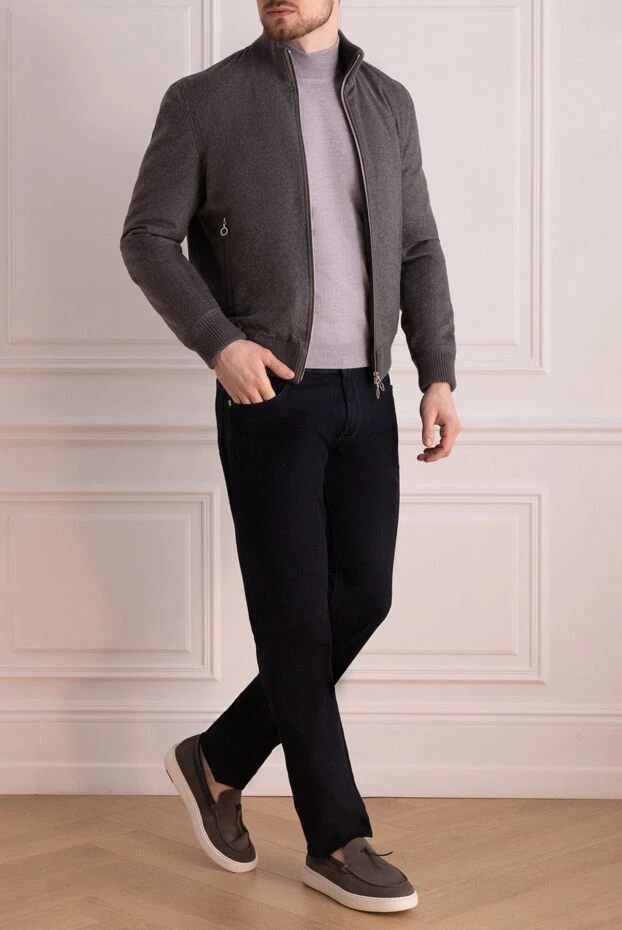 Seraphin man gray cashmere jacket for men buy with prices and photos 176366 - photo 2