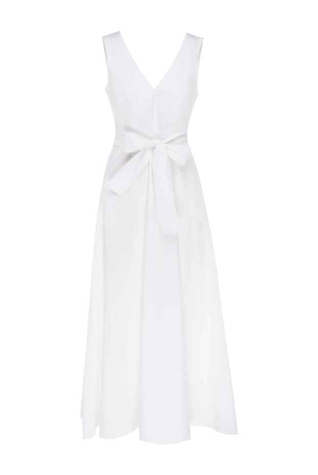 P.A.R.O.S.H. женские платье из хлопка белое купить с ценами и фото 176378 - фото 1