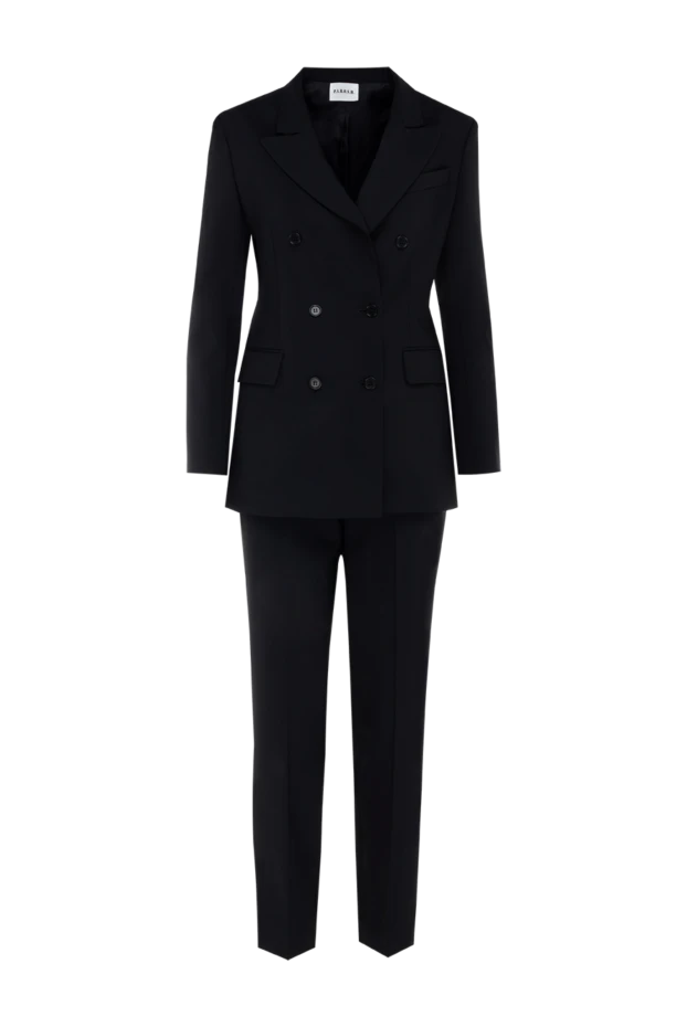 P.A.R.O.S.H. woman women's black wool and elastane suit buy with prices and photos 176391 - photo 1