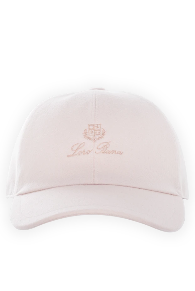 Loro Piana мужские кепка из кашемира мужская розовая купить с ценами и фото 176410 - фото 1