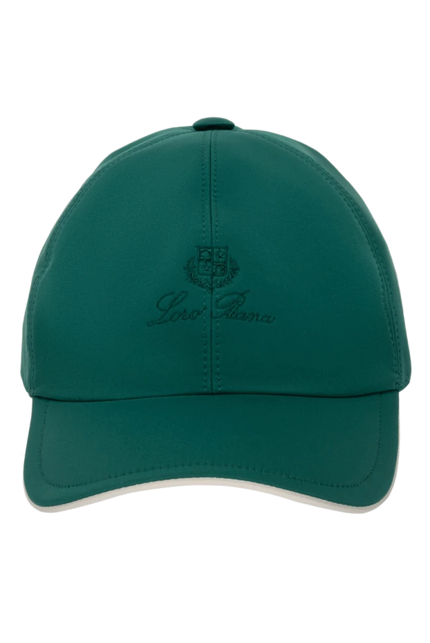Loro Piana мужские кепка из полиэстера мужская зеленая купить с ценами и фото 176413 - фото 1