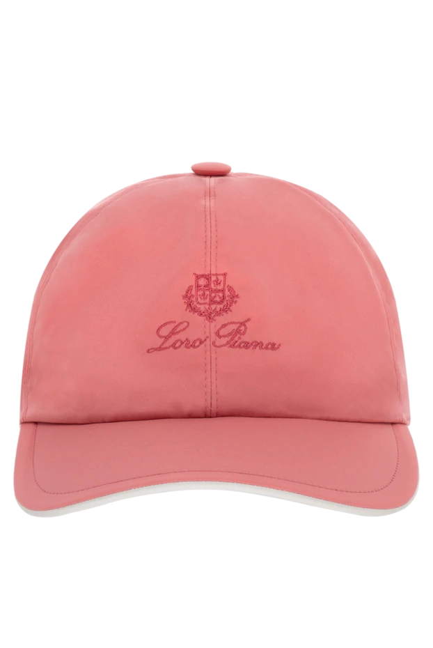 Loro Piana мужские кепка из полиэстера мужская розовая купить с ценами и фото 176414 - фото 1