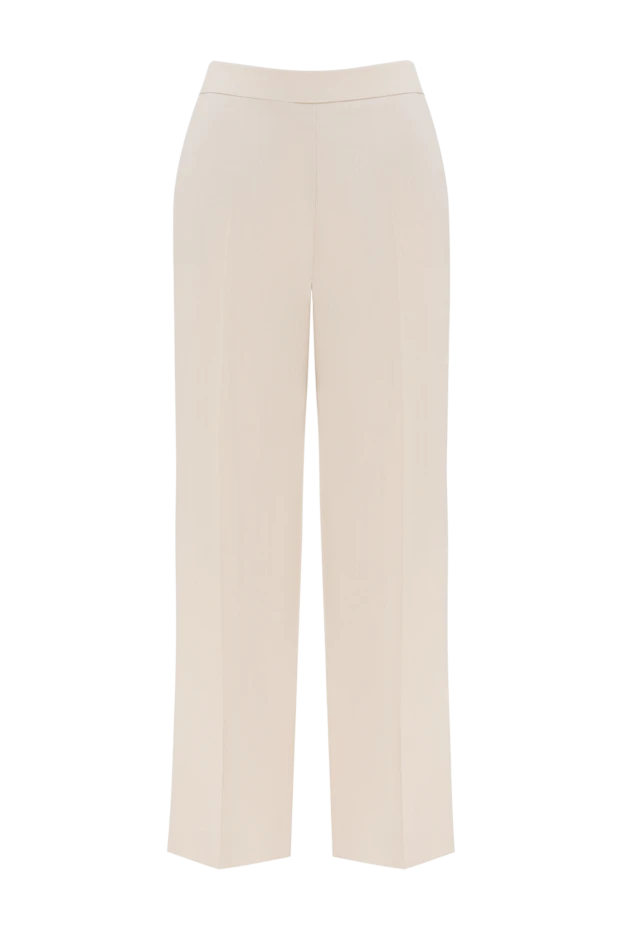 Loro Piana beige wool pants for women 176431 - photo 1