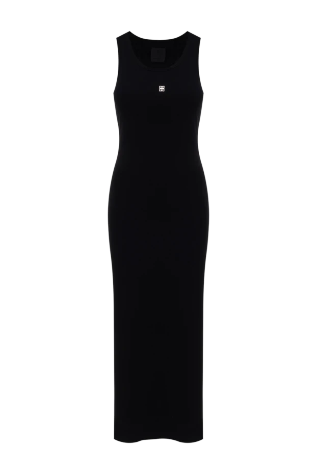 Givenchy black cotton and elastane knitted dress 176462 - photo 1