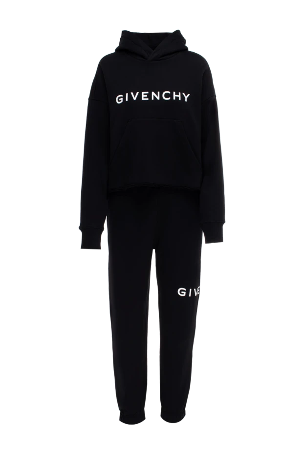 Givenchy жіночі костюм прогулянковий з бавовни жіночий чорний купити фото з цінами 176463 - фото 1