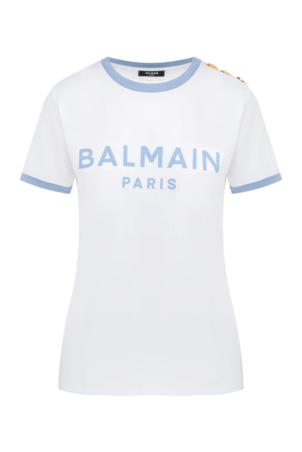 Balmain жіночі футболка жіноча біла купити фото з цінами 176478 - фото 1