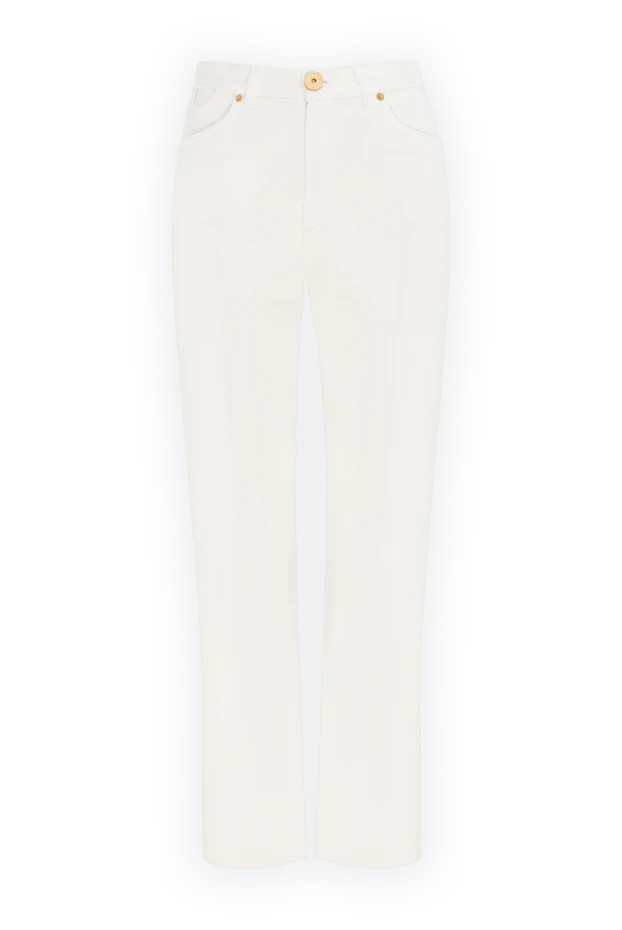 Balmain жіночі джинси з бавовни жіночі білі купити фото з цінами 176481 - фото 1