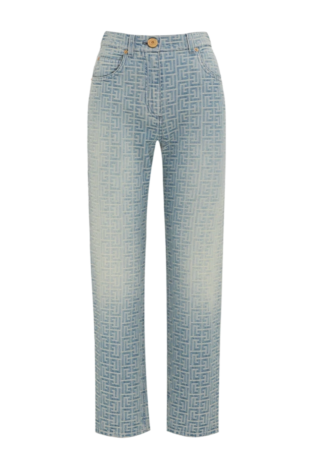 Balmain woman cotton jeans for women blue buy with prices and photos 176482 - photo 1