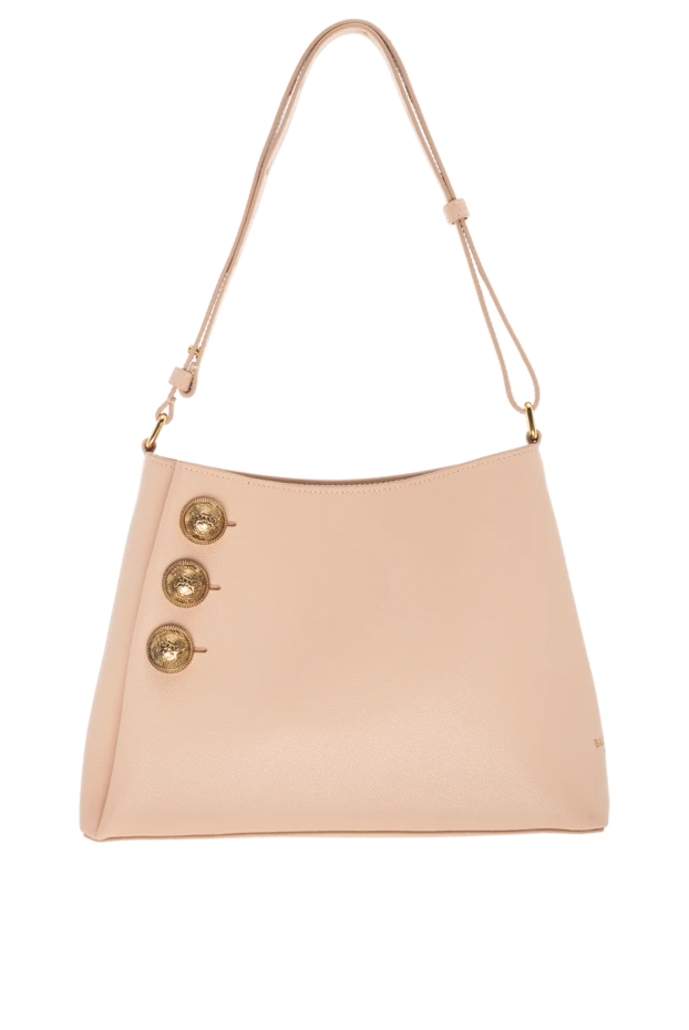 Balmain woman women's leather bag, beige buy with prices and photos 176490 - photo 1