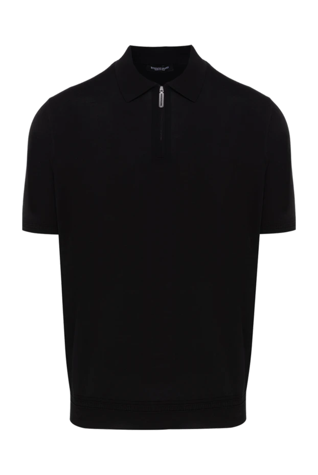 Stefano Ricci polo from silk for men black 176522 - photo 1