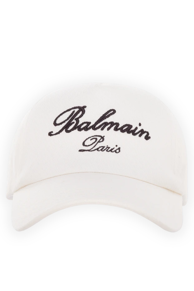 Balmain woman women's white cotton cap buy with prices and photos 176606 - photo 1