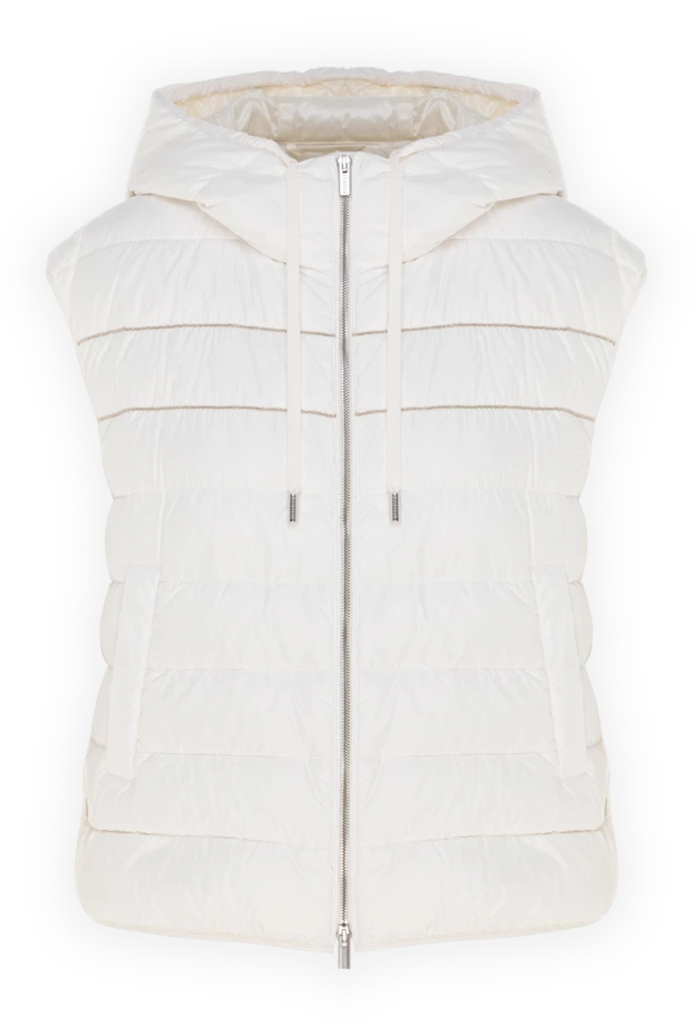 Peserico woman women's polyester vest white buy with prices and photos 176613 - photo 1