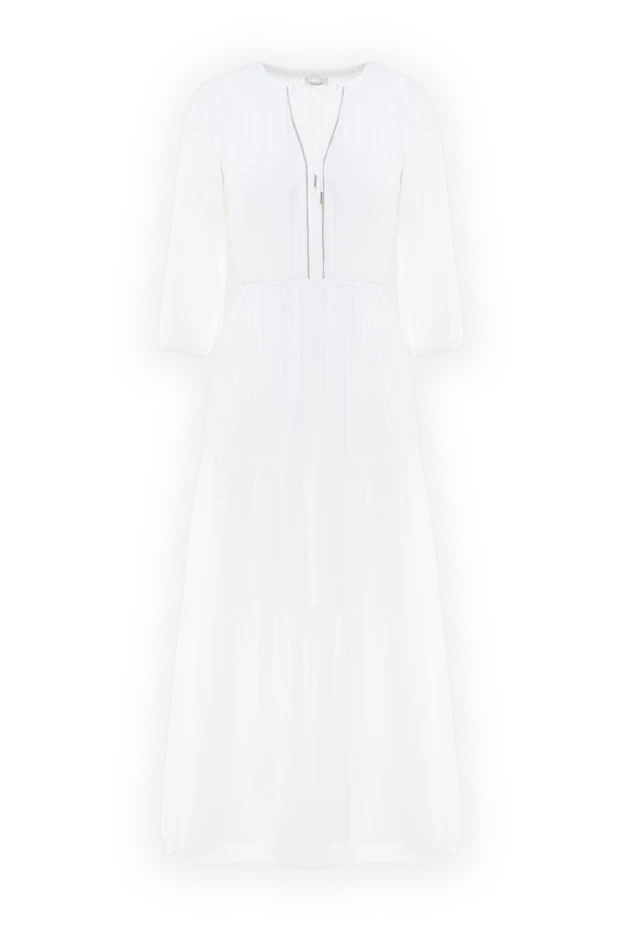 Peserico white cotton dress for women 176629 - photo 1