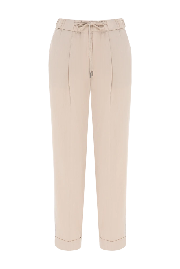 Peserico pants for women beige 176702 - photo 1