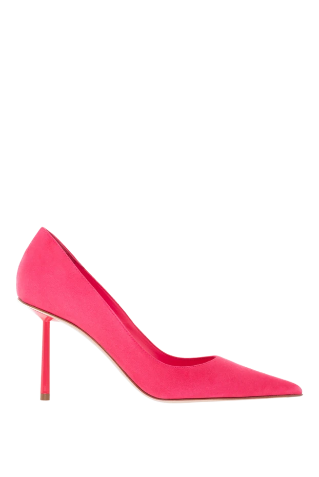 Le Silla woman women's pink suede heels 176736 - photo 1