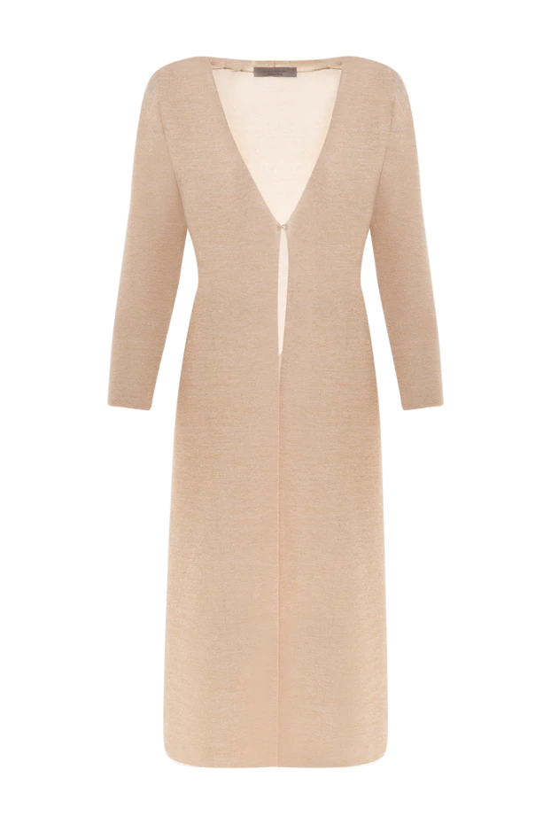 D.Exterior woman cardigan made of viscose and polyester for women, beige buy with prices and photos 176752 - photo 1