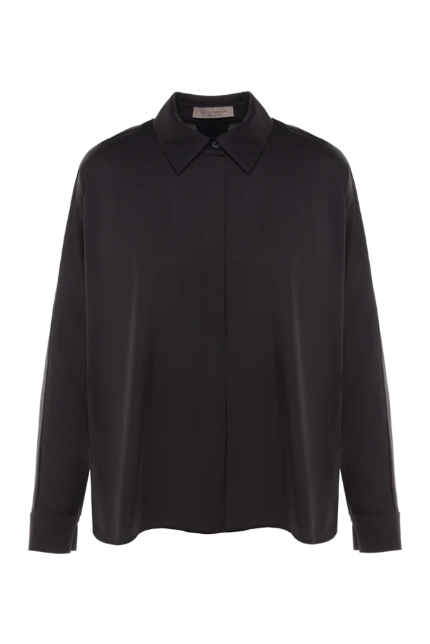 D.Exterior жіночі рубашка з поліестеру та еластану жіноча чорна купити фото з цінами 176760 - фото 1