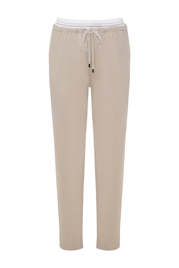 D.Exterior woman women's beige trousers 176766 - photo 1