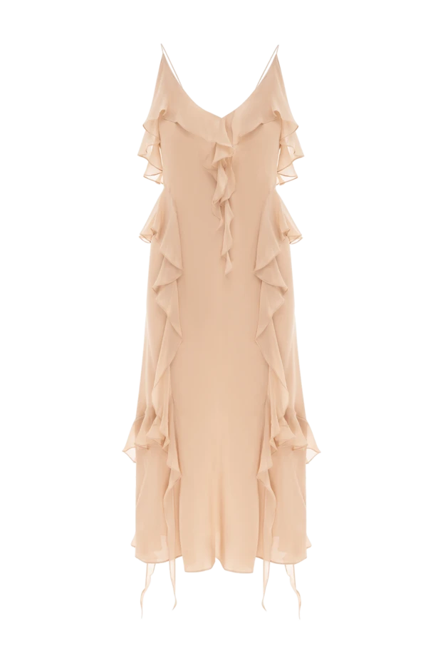 Khaite woman beige silk dress 176783 - photo 1