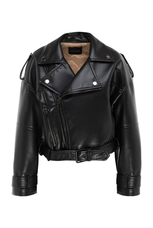 The Andamane woman women's black genuine leather jacket buy with prices and photos 176823 - photo 1
